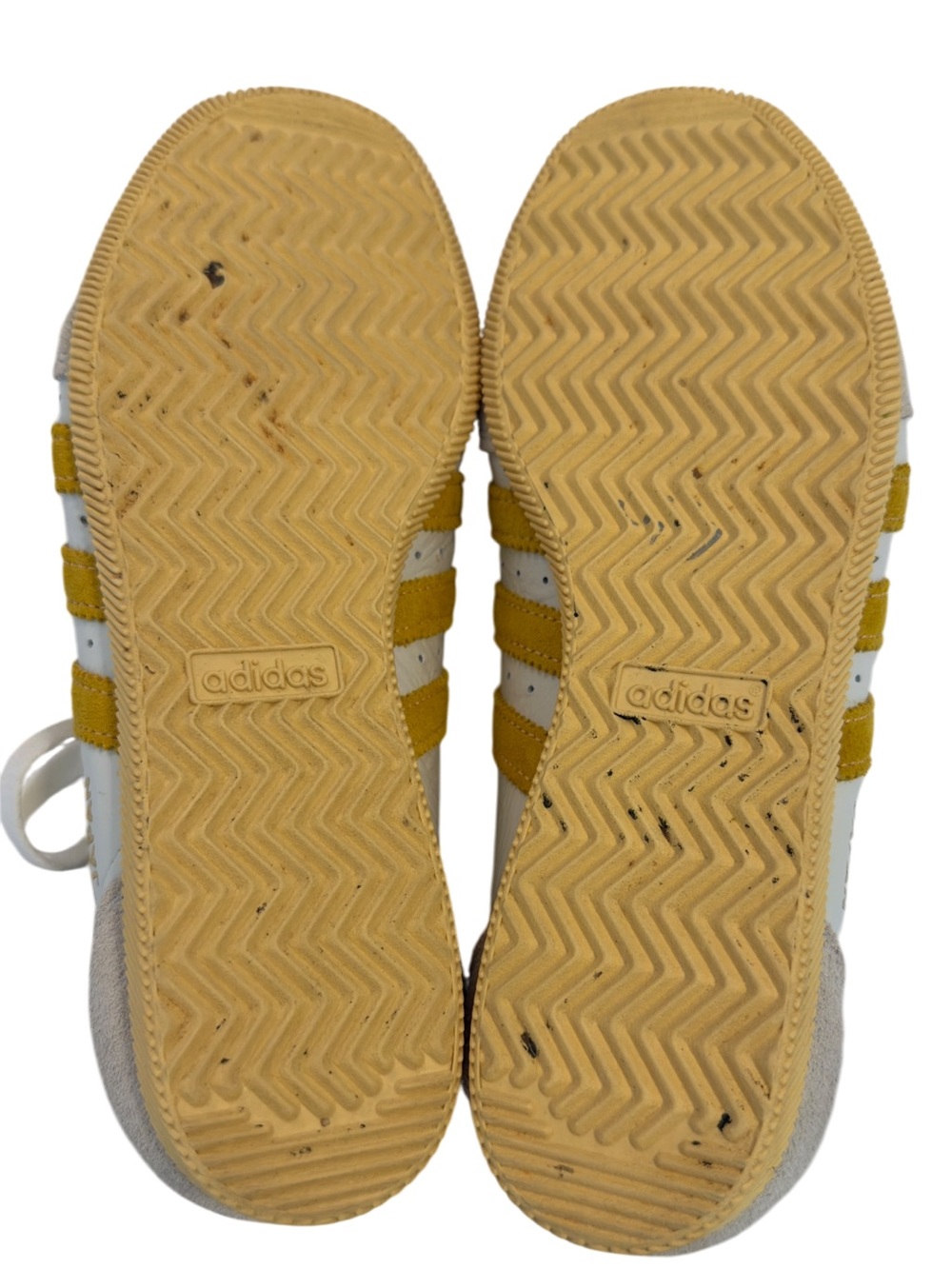 adidas Japan Shoes Cream Gold Vintage Retro Sneakers 1964 Size 7.5W/6.5 men - Picture 14 of 14